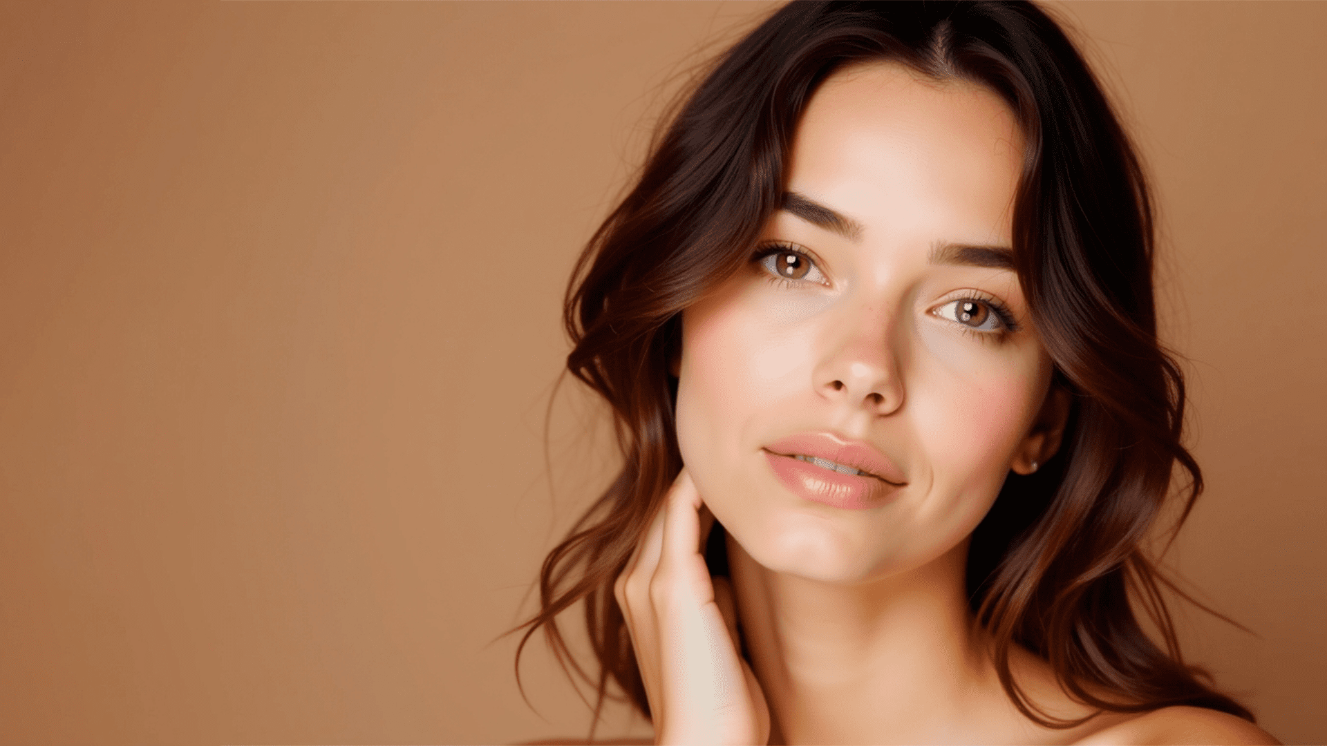 modelo mujer sonriendo