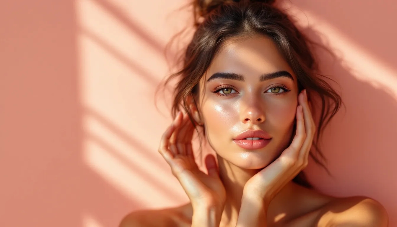 modelo mujer sonriendo