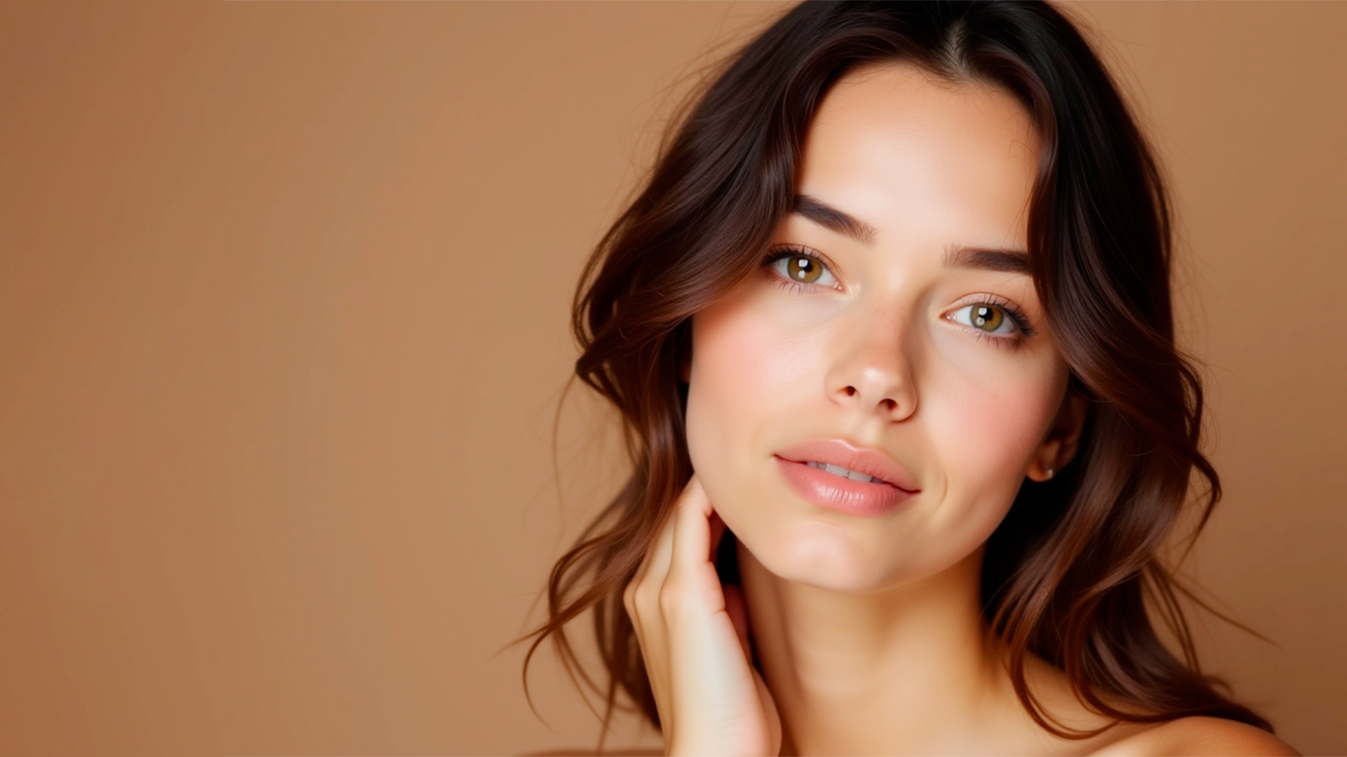 modelo mujer sonriendo