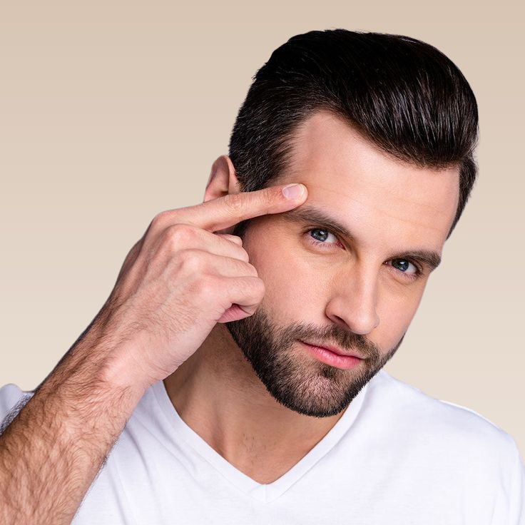 modelo hombre cabello